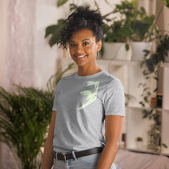 CANNABIS BABE TEE Short-Sleeve Unisex T-Shirt - Painta Apparel