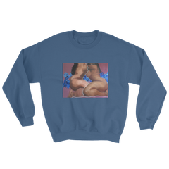 Blue Orchids Sweatshirt - Painta Apparel