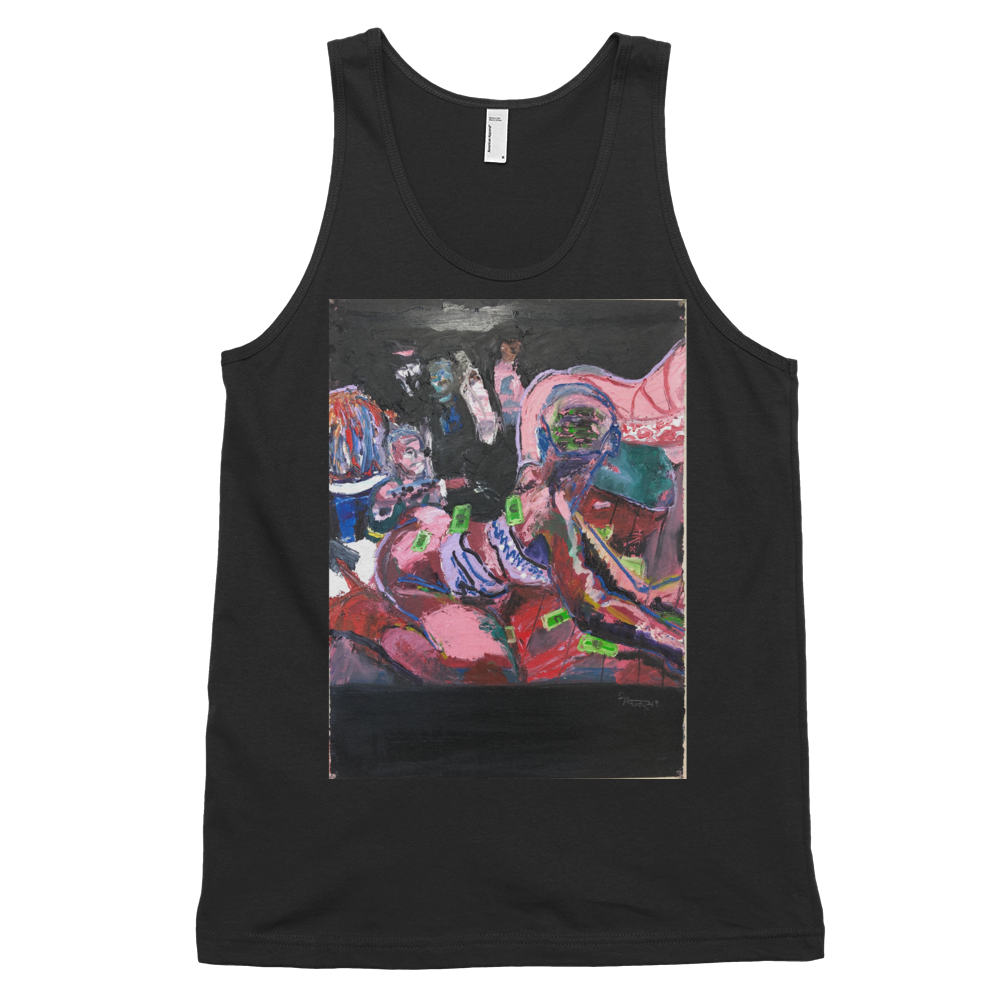 A Lady Tipping tank top (unisex) - Painta Apparel