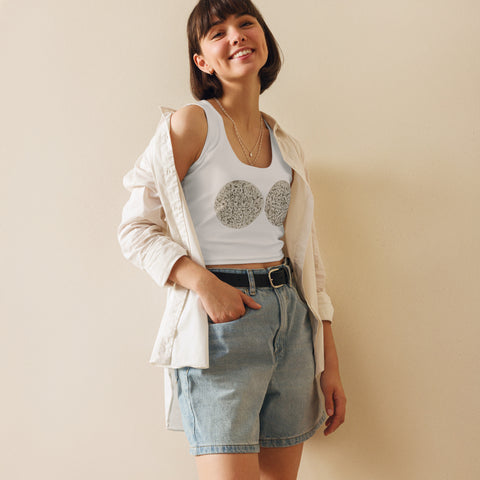 Cantaloupe , What's Your Fruit Cup? Crop Top