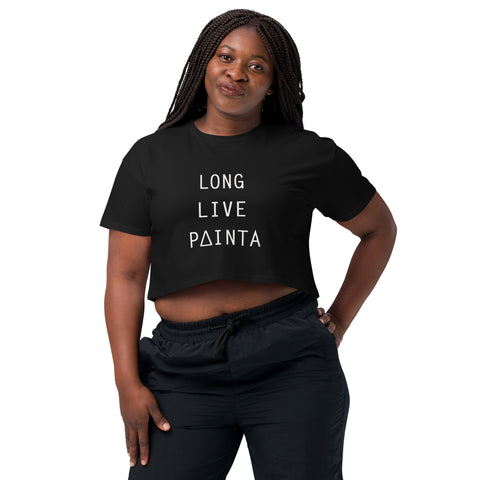 Long Live Paint Women’s crop top