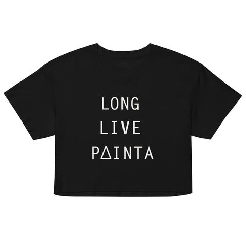 Long Live Paint Women’s crop top
