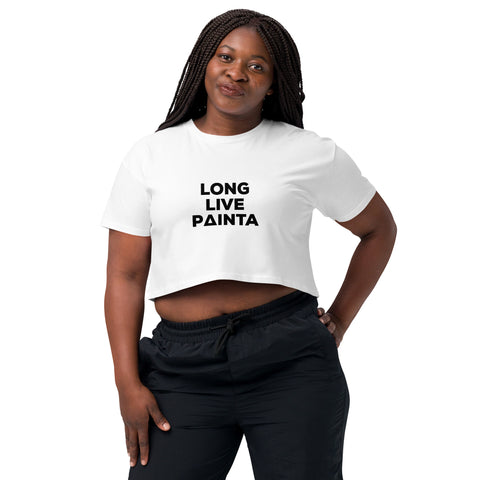 Long Live Painta Women’s crop top