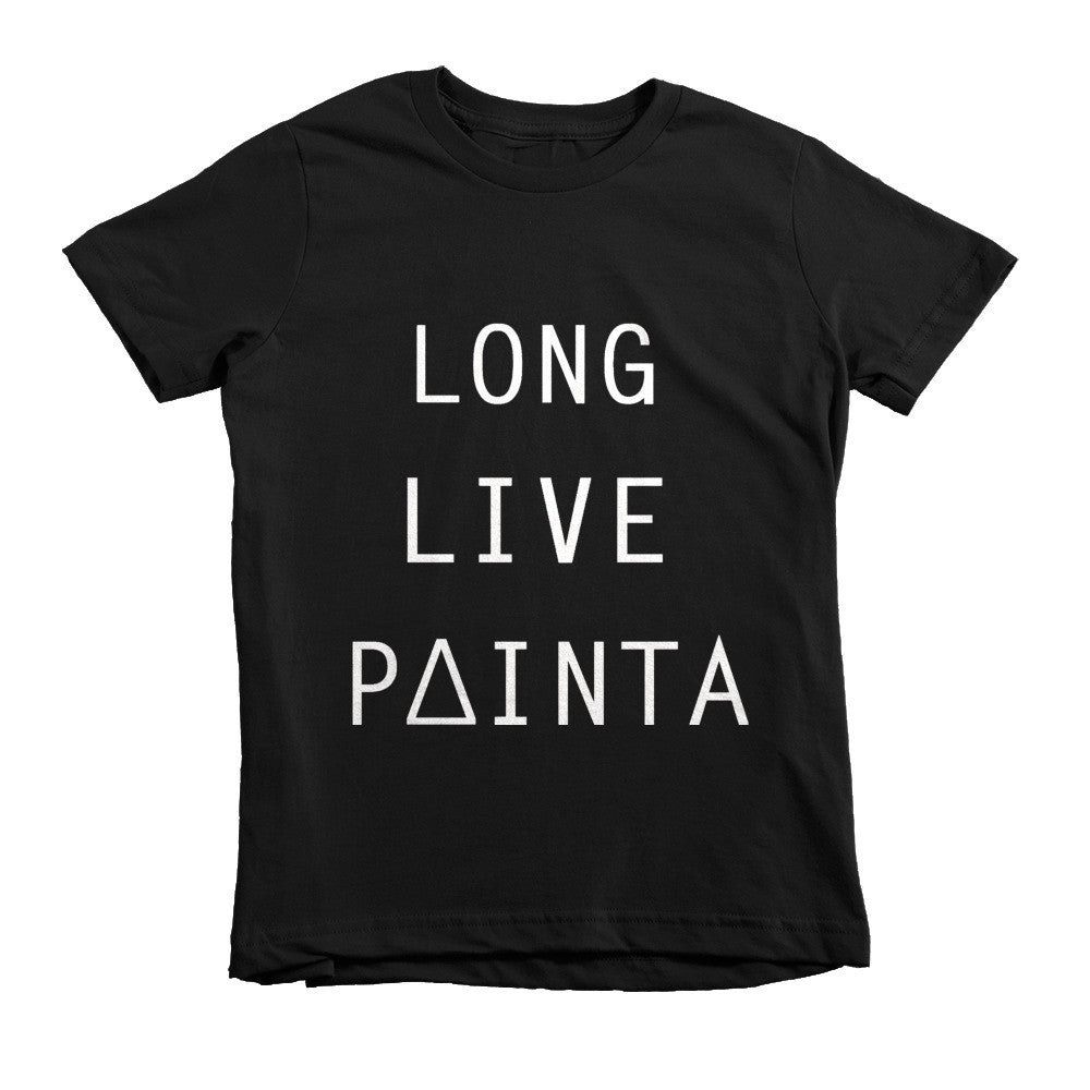 LONG LIVE PAINTA kids t-shirt black - Painta Apparel