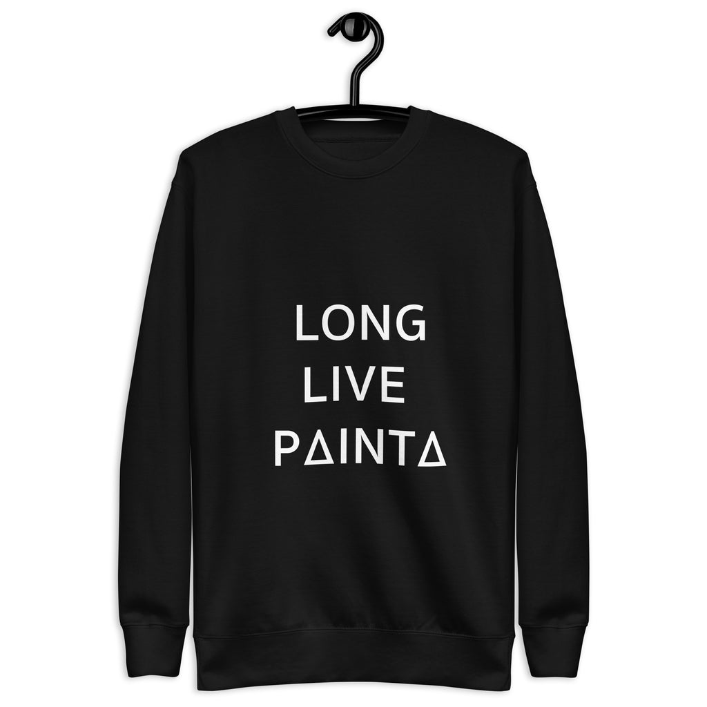 LONG LIVE PAINTA black sweater - Painta Apparel